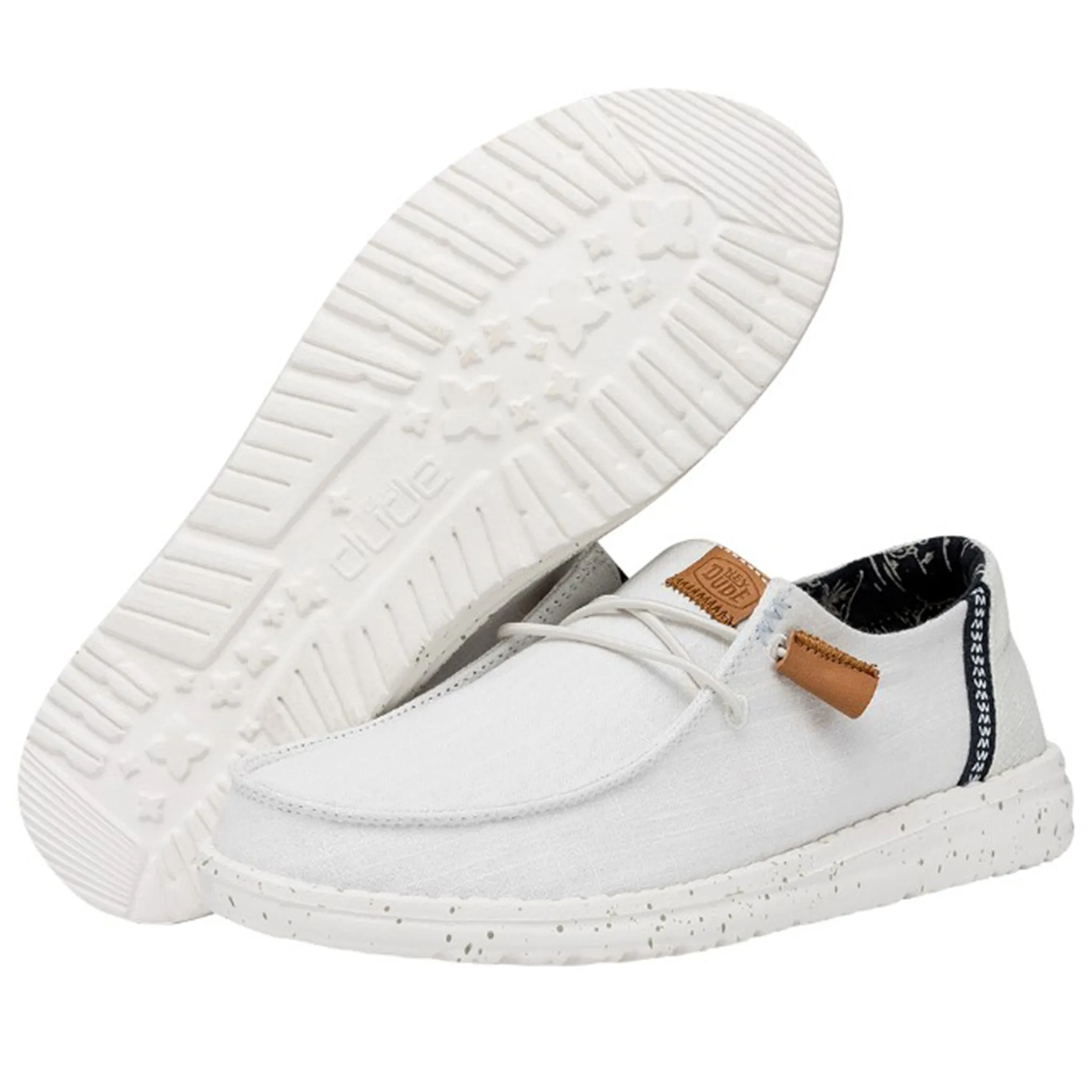 Slip On Waterproof Hey Dude Wendy Washed Canvas