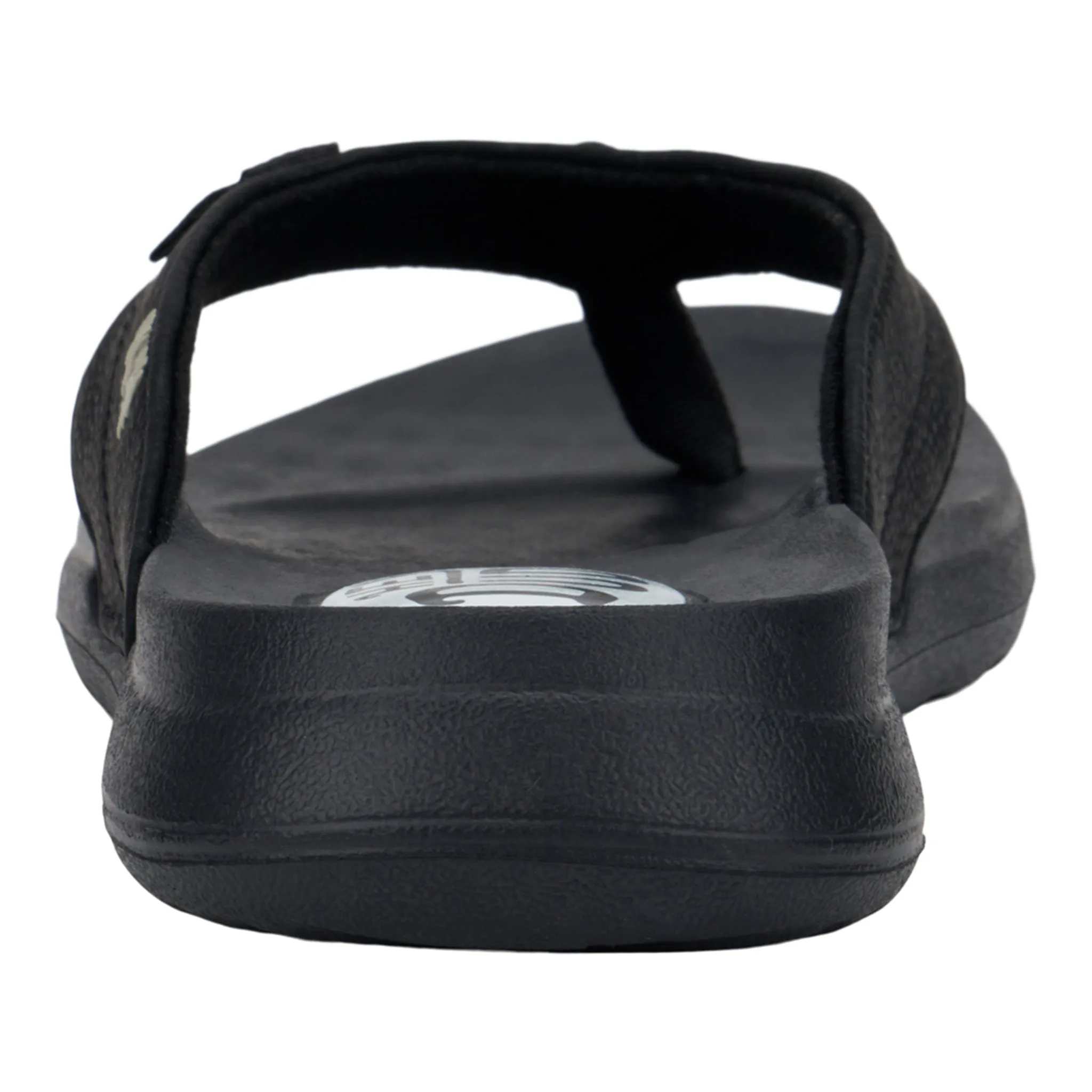 Laceless Slip On Hey Dudes Women's Christi Black Flip Flops