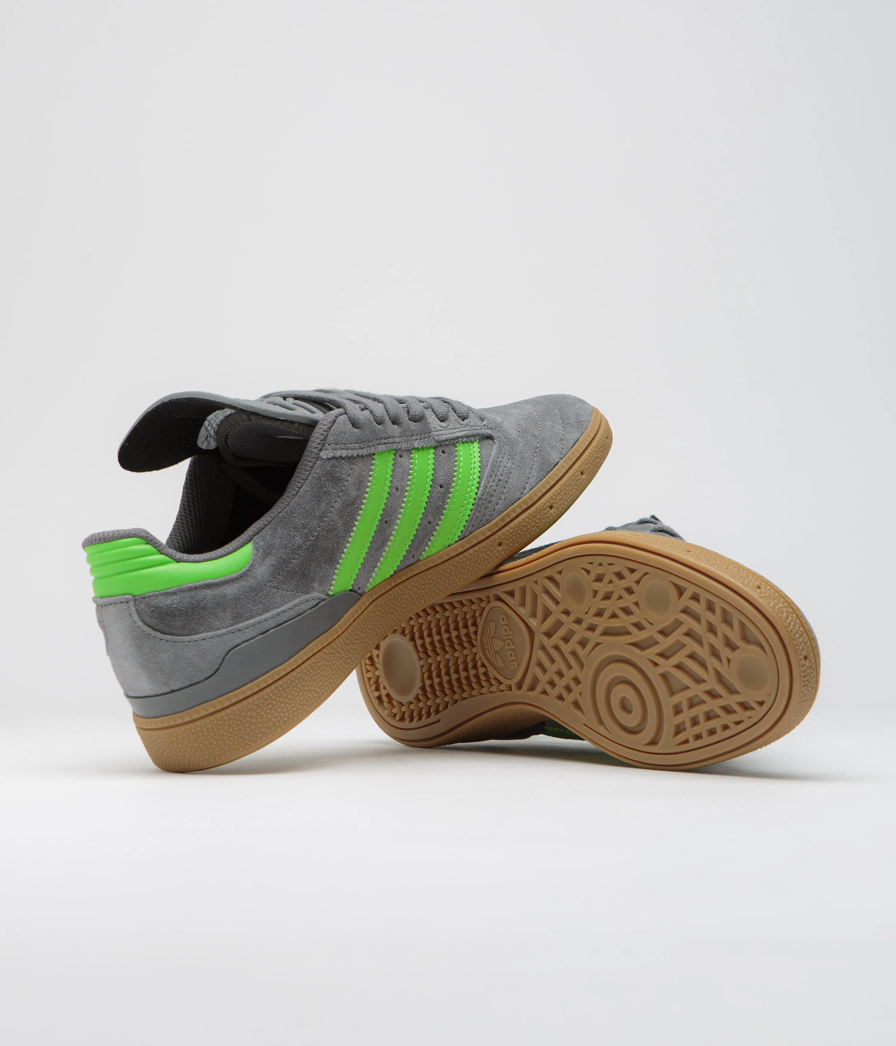 Adidas Originals Campus Shoes Adidas Busenitz Shoes - Grey Four / Lime / Gum4