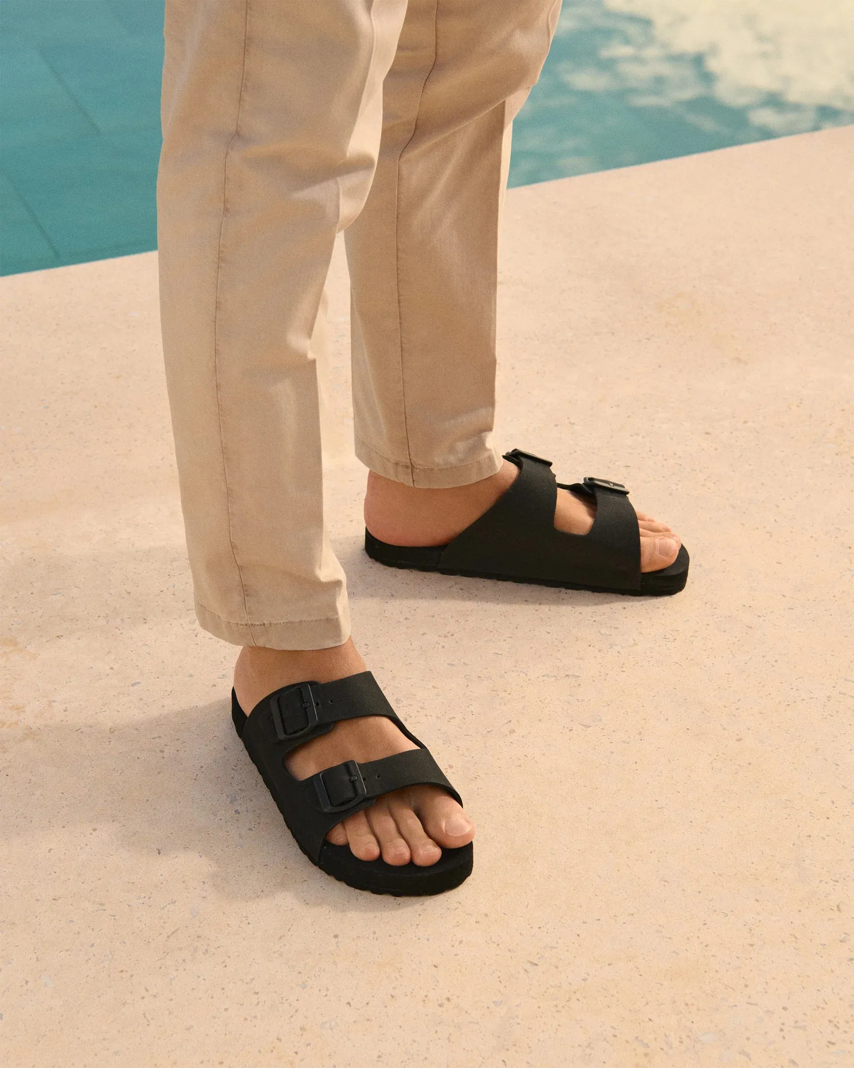 Gdefy Sandals Honolulu Nordic Sandals Black