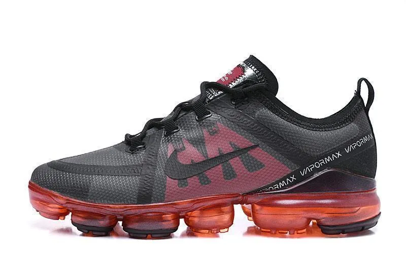 Nike Air Vapormax 2019  'Black Bordeaux' Shoes Sneakers Men Women !!! CYBER MONDAY SALE !!! Asics Shoes For Achilles Tendonitis