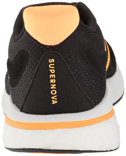 adidas Men's Supernova   Running Shoe, Core Black/Flash Orange/Flash Orange, 9 Adidas Custom Soccer Shoes