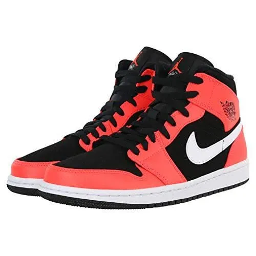 Nike Men's Air Jordan 1 Mid Basketball Shoe, Black/Infrared 23/White, Size 8 Asics Gt 2000 Trail Shoes