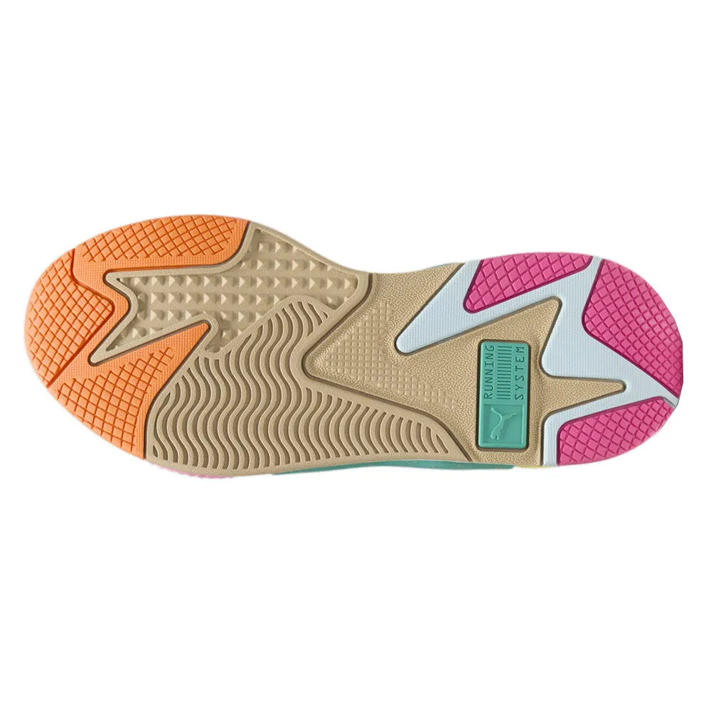 Rs-X Suede Multi Lace Up Sneakers Asics 4e Width Shoes