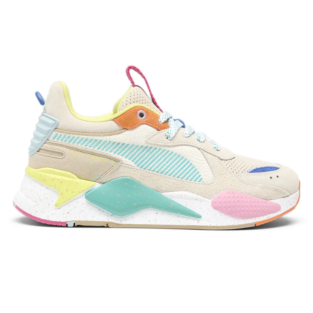 Rs-X Suede Multi Lace Up Sneakers Asics Smart Running Shoes