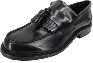 Light On The Loafers Ikon Original Ladies Selecta Black Retro, Ska, Northern Soul Tassel Loafers