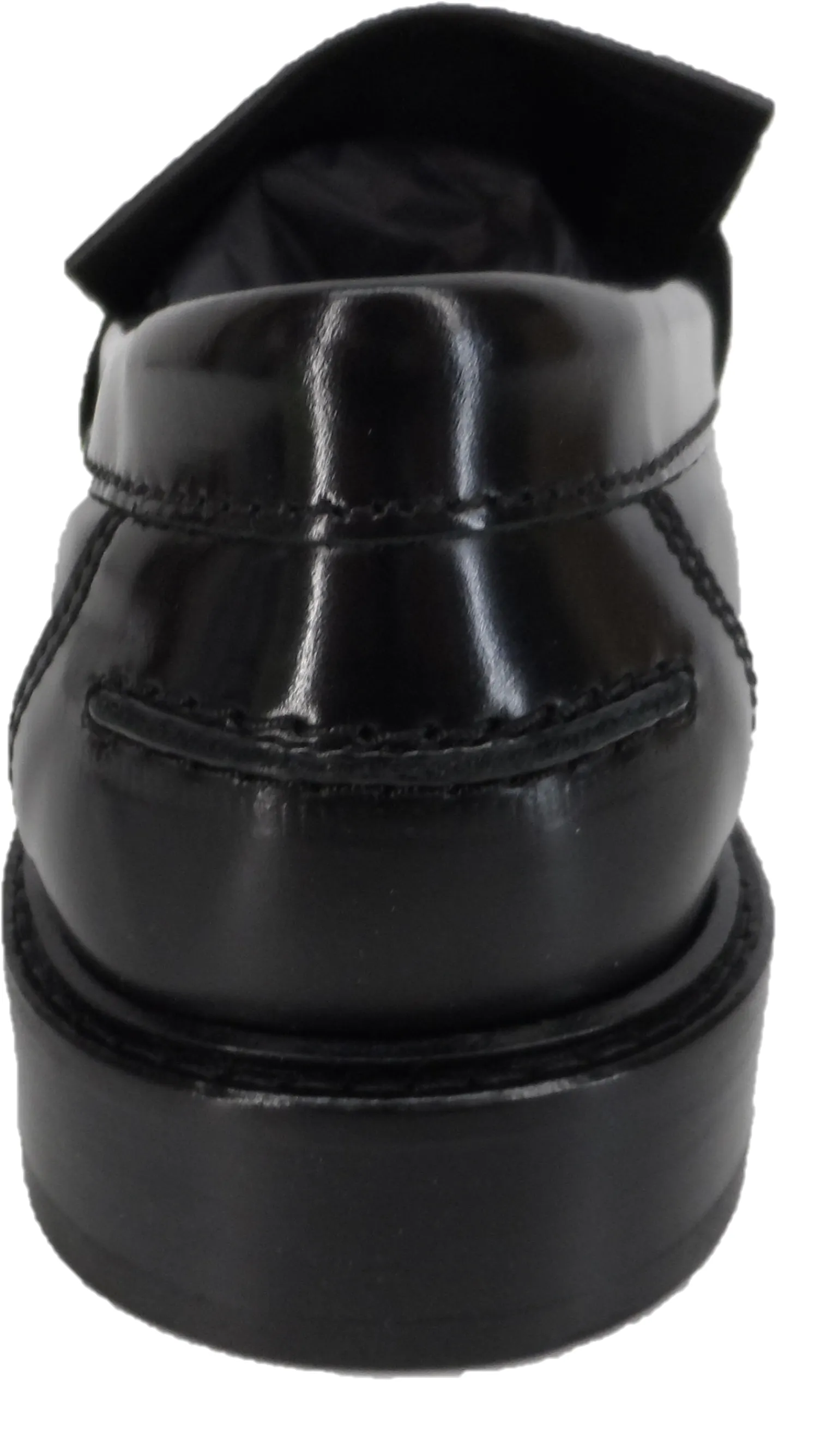 Ikon Original Ladies Selecta Black Retro, Ska, Northern Soul Tassel Loafers Marley Driver Loafers