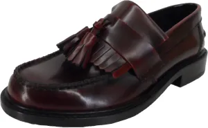 Whisker Loafers Ikon Original Ladies Selecta Oxblood Retro All Leather Tassel Loafers