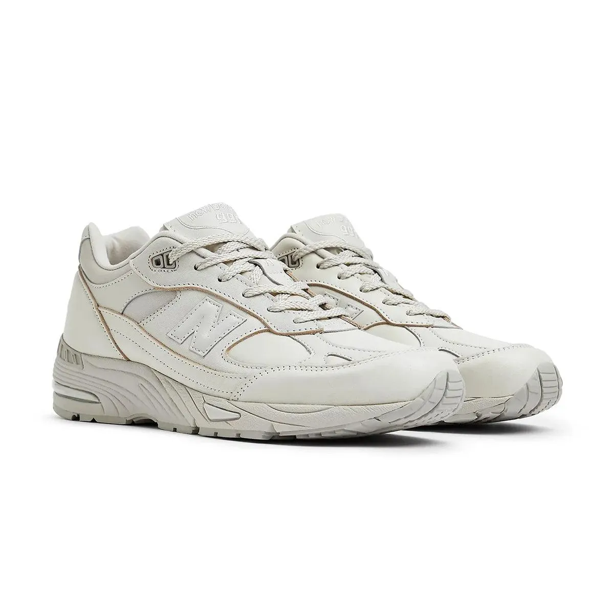 Black Womens New Balance Shoes in UK 991 'Off White'