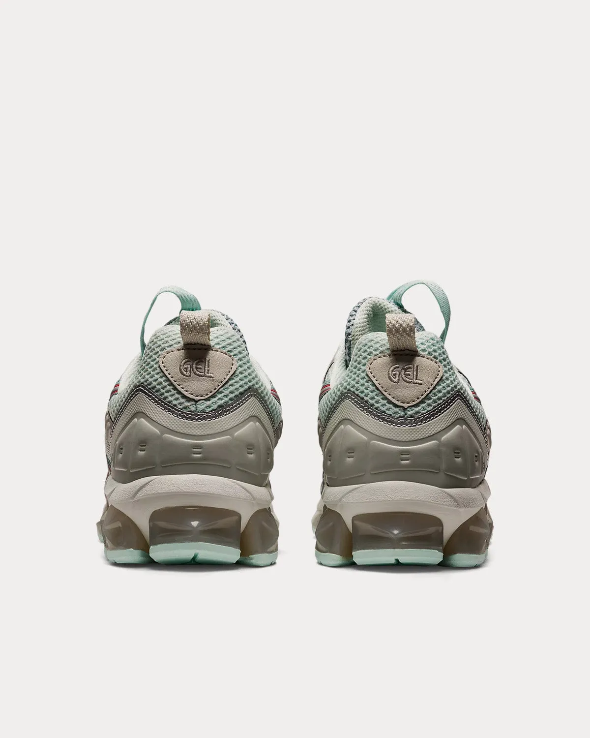 Wash Asics Running Shoes GEL-QUANTUM 360 VII KISO Glacier Grey / Cayenne Low Top Sneakers