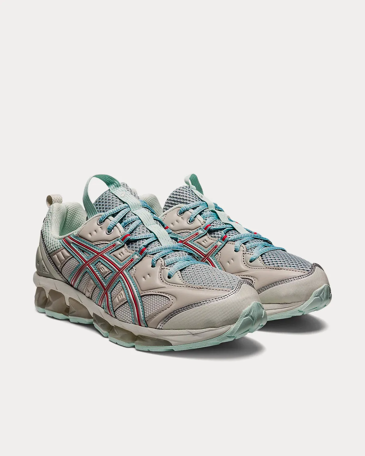 Best Asics Neutral Shoe GEL-QUANTUM 360 VII KISO Glacier Grey / Cayenne Low Top Sneakers