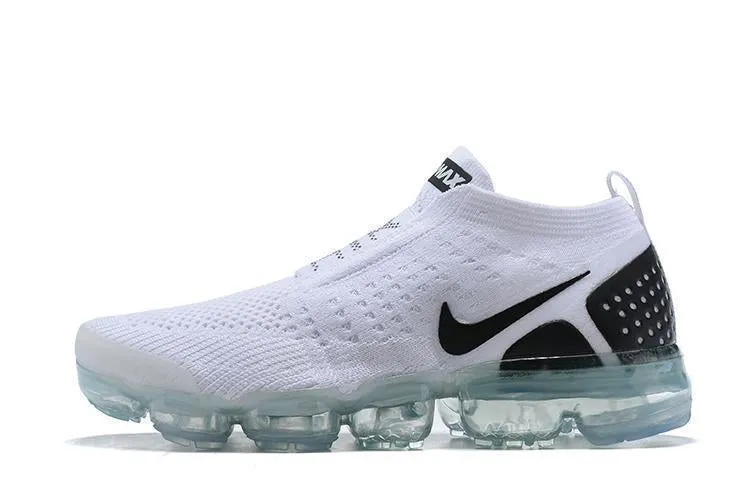 Nike Air Vapormax Moc 2 White Black Shoes Sneakers Men !!! CYBER MONDAY SALE !!! Best Asics Treadmill Running Shoes