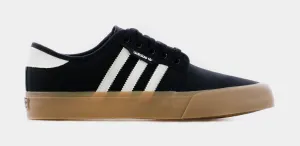 Adidas Green Running Shoes Seeley XT Mens Skate Shoes (Black)