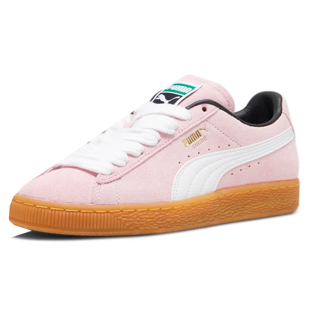 Suede Lace Up Sneakers Puma Basketball Shoes Mismatch