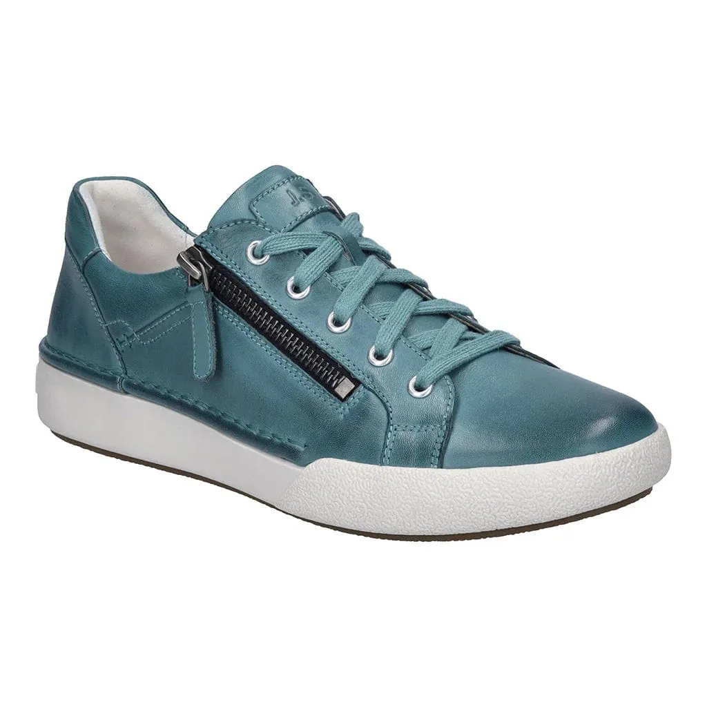 Josef Seibel Women's Claire 03 Lace & Zip Sneakers- Azure Sperry Boat Sneakers