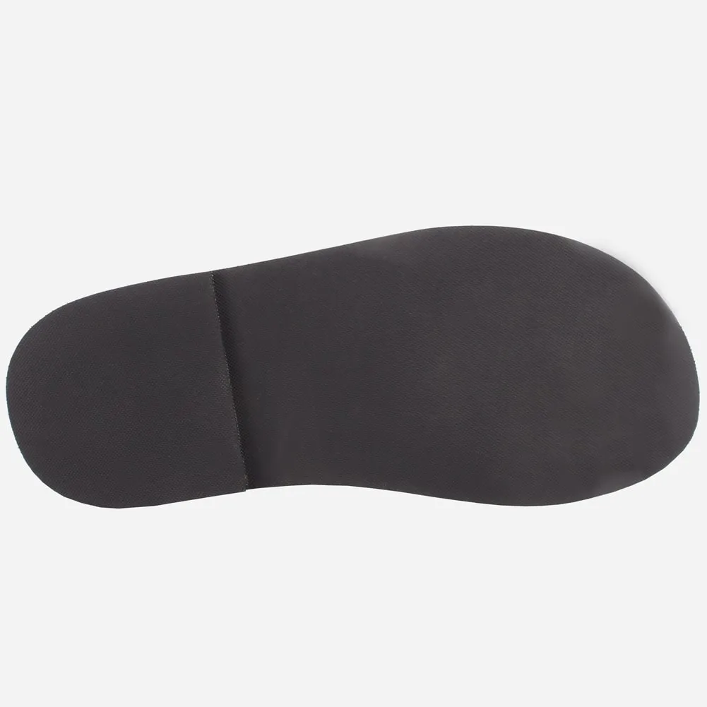 Mens "KLING" Leather Buckled Summer Slippers Heated Slippers