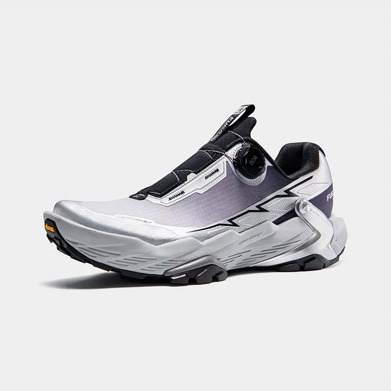 Kailas FUGA DU BOA Trail Running Shoes Men's Gray/Purple Best Lightweight Running Shoe