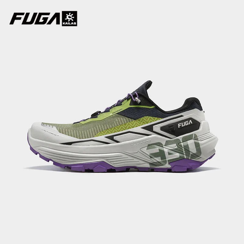 Kailas FUGA EX330 Trail Running Shoes Men's Kelly Green/Original/Spruce Green Adizero Running Shoes