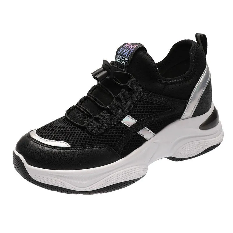 Run Sneakers Shop Elastic Band Tennis High Walking Trainers Sneakers