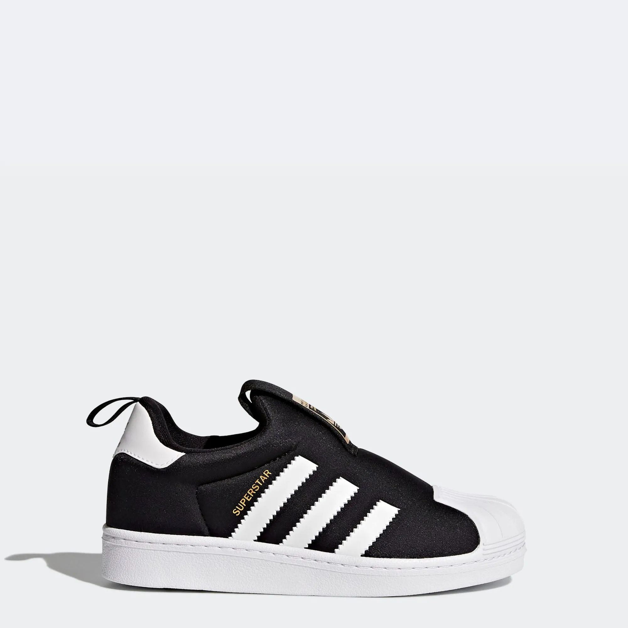 New Adidas Running Shoes 2025 Kid's adidas Originals Superstar 360 Sneakers Black
