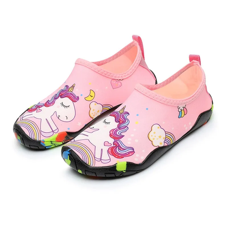 Slides Checkered Kids Sneaker Swimming Shoes Water Sports Aqua