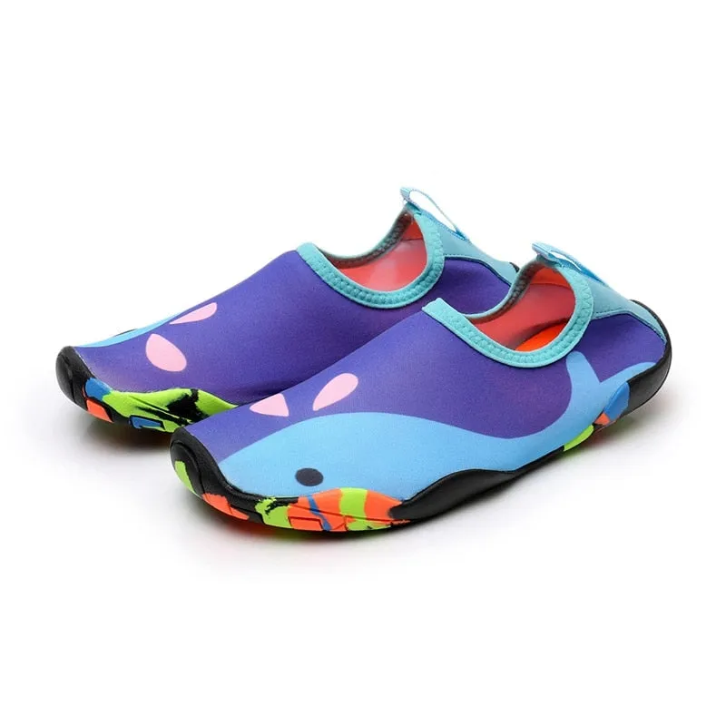 Slippers With A Heel Kids Sneaker Swimming Shoes Water Sports Aqua