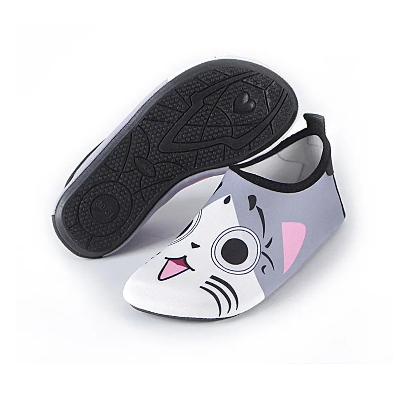 Kids Sneaker Swimming Shoes Water Sports Aqua Pattern For Felted Slippers