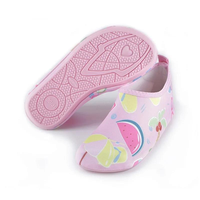 The Wiz Silver Slippers Kids Sneaker Swimming Shoes Water Sports Aqua