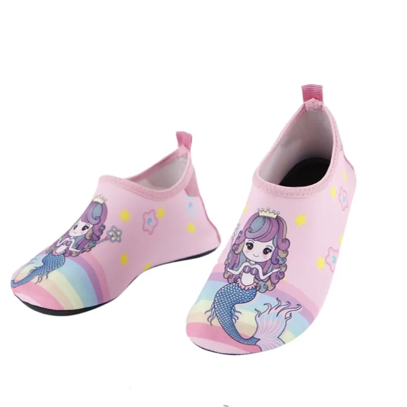 Kids Sneaker Swimming Shoes Water Sports Aqua Cheetah Slides