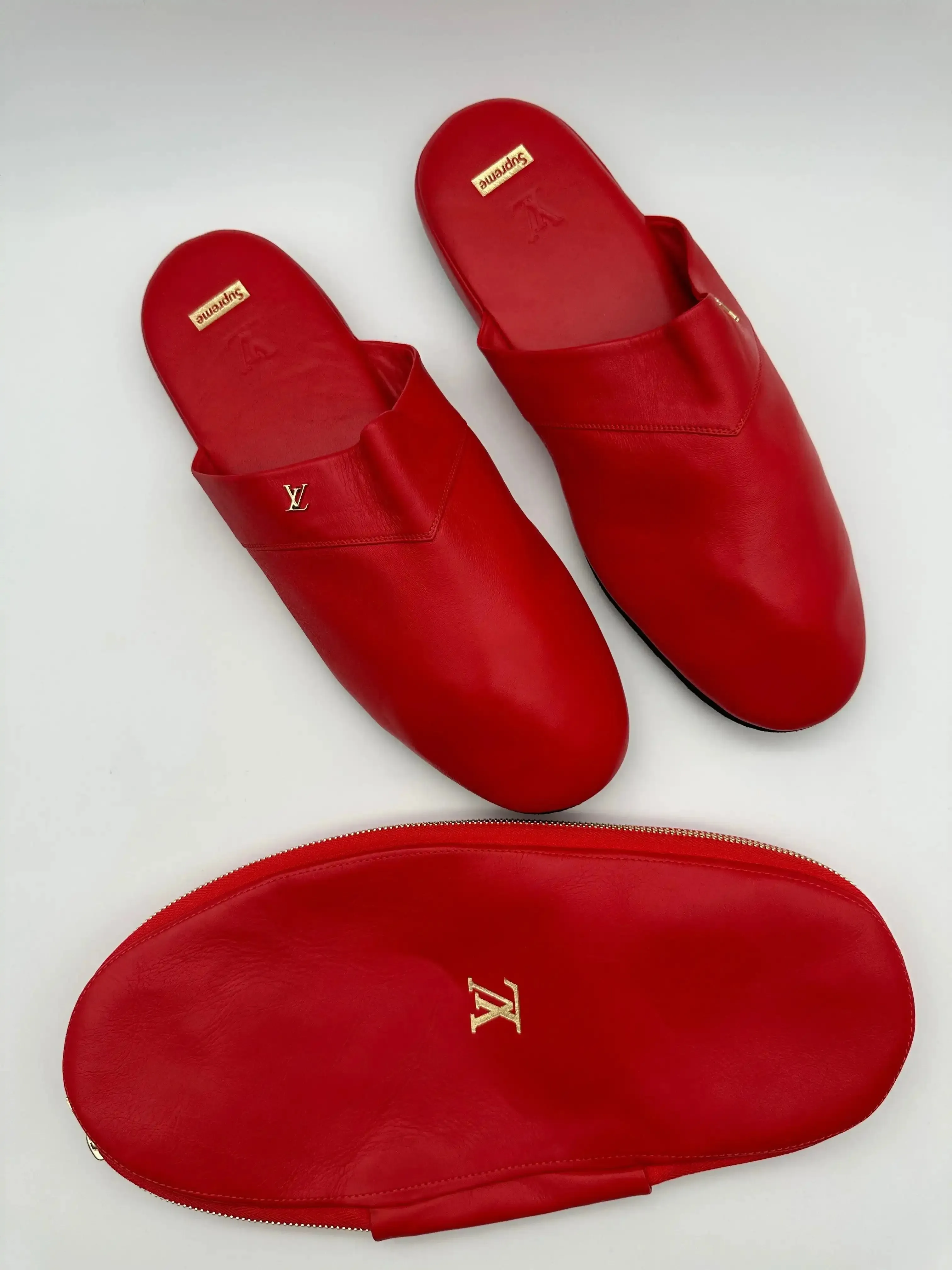 Leather Hugh Flat Slippers Nine West Loafers