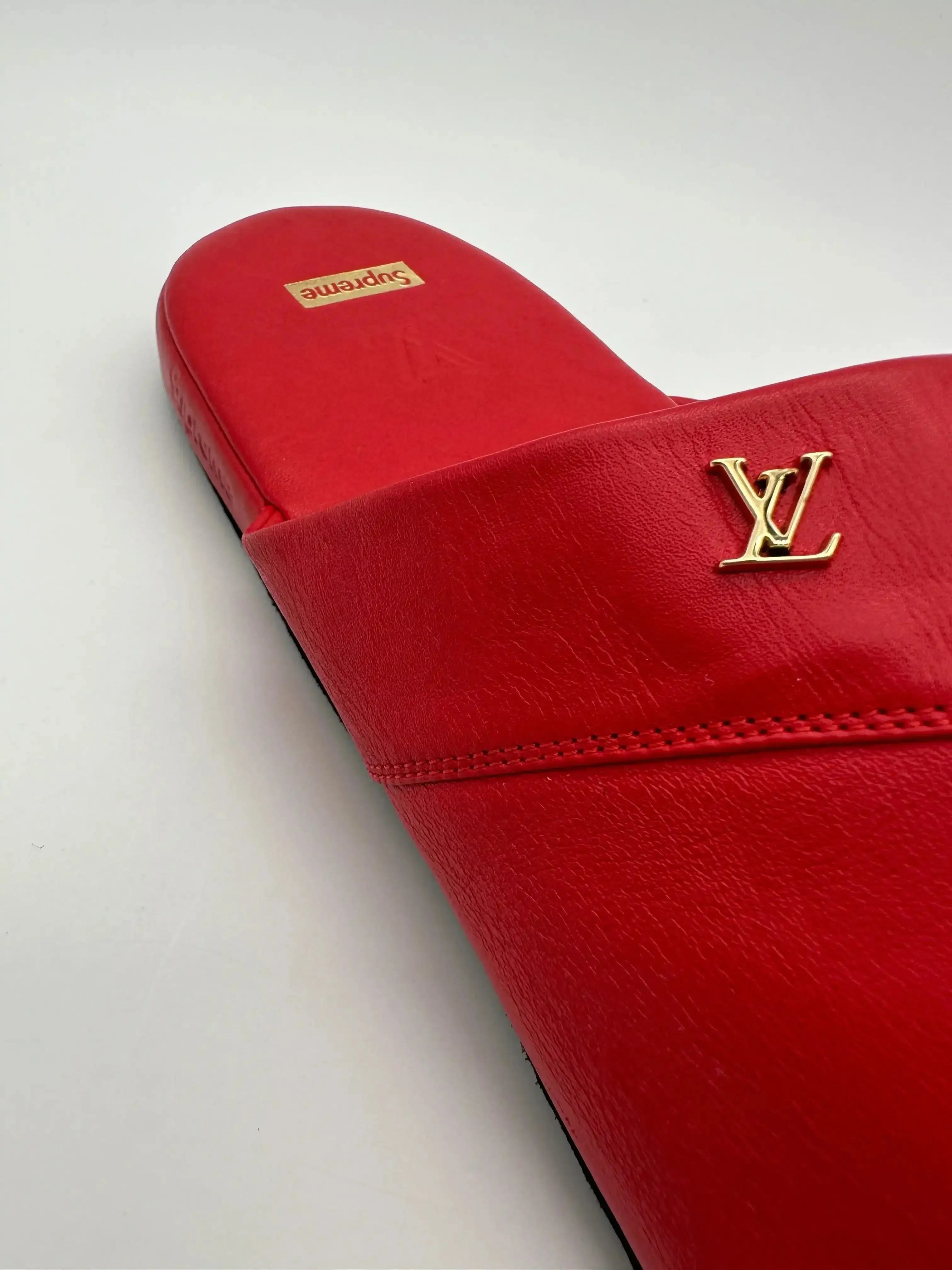 Leather Hugh Flat Slippers Anne Klein Loafers