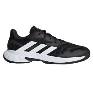 adidas CourtJam Control Men's Tennis Shoe (Core Black/Cloud White) Adidas Road Shoes
