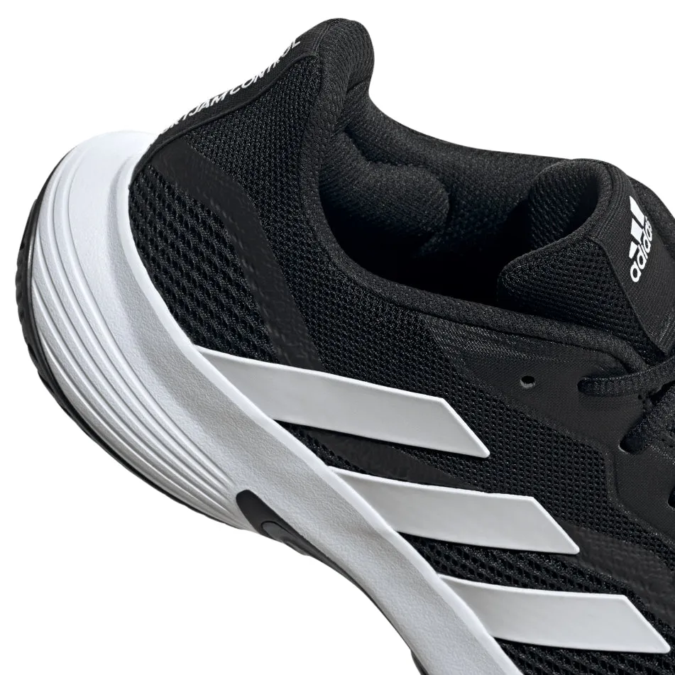 adidas CourtJam Control Men's Tennis Shoe (Core Black/Cloud White) Adidas Baseball Shoes