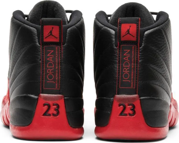Nike Air Air Jordan 12 Retro 'Flu Game' 2016 Black Red Shoes Basketball Men Sale Size US 7 - 13 Asics Wrestling Shoes Academy