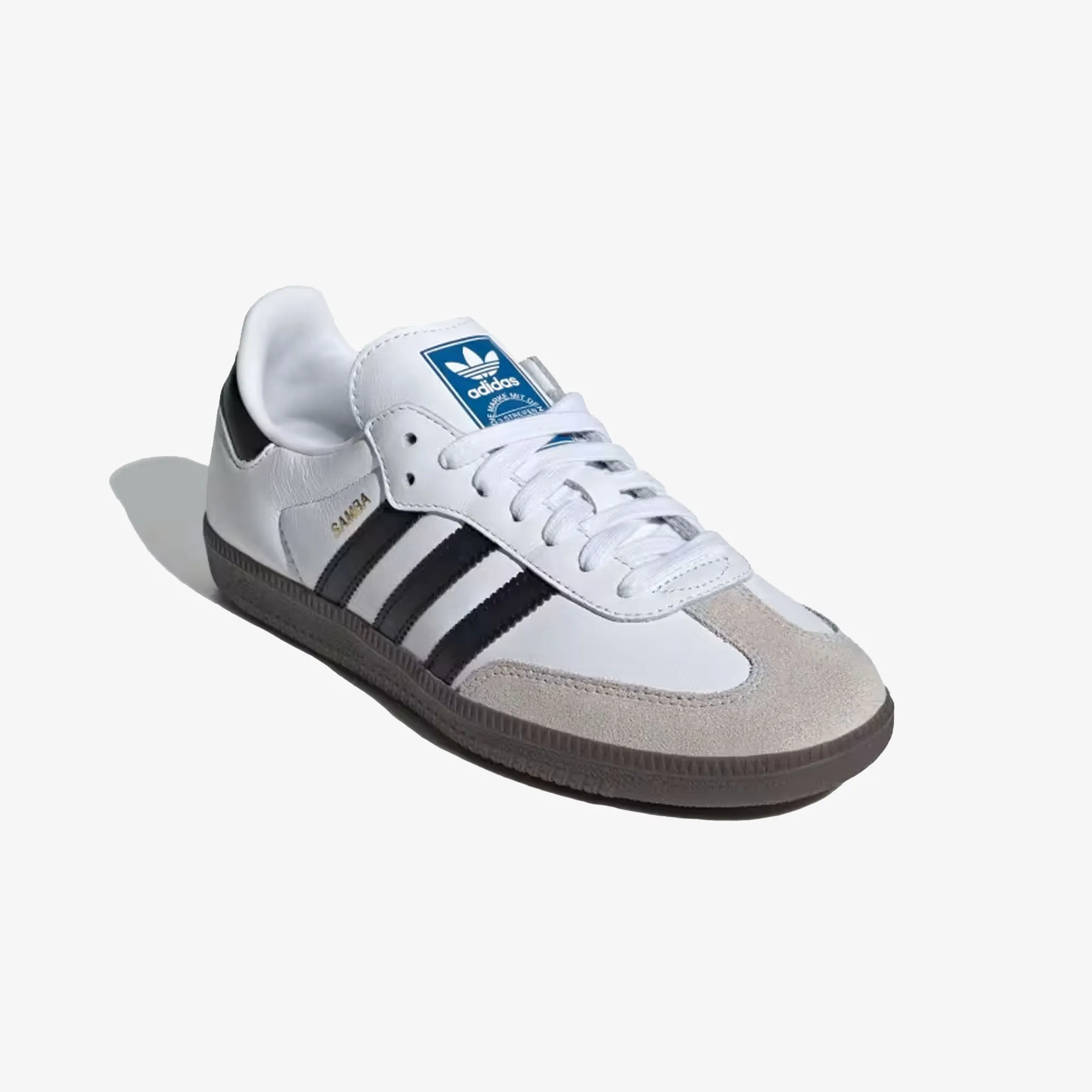 ADIDAS ORIGINALS | WMN'S SAMBA OG { CLOUD WHITE/CORE BLACK/CLEAR GRANITE Adidas Shoes Outlet