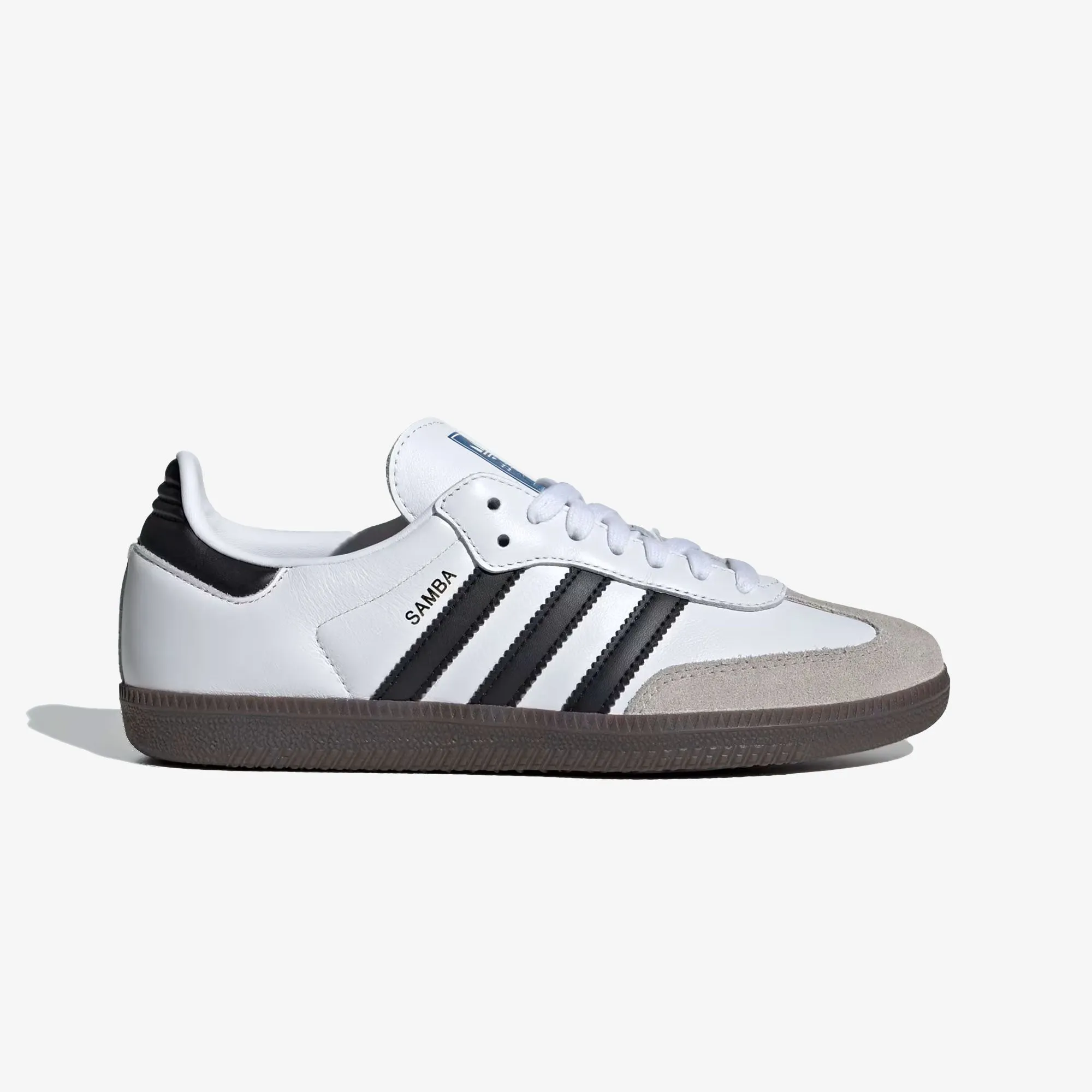 Adidas Liberty London Shoes ADIDAS ORIGINALS | WMN'S SAMBA OG { CLOUD WHITE/CORE BLACK/CLEAR GRANITE