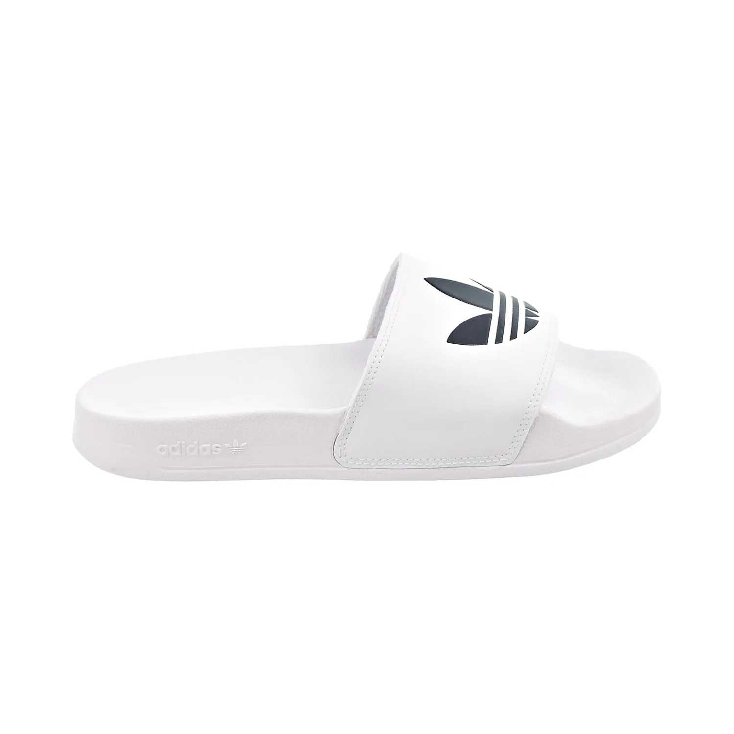 Adidas Adilette Lite Men's Slides Cloud White-Core Black Knit Bootie Slippers