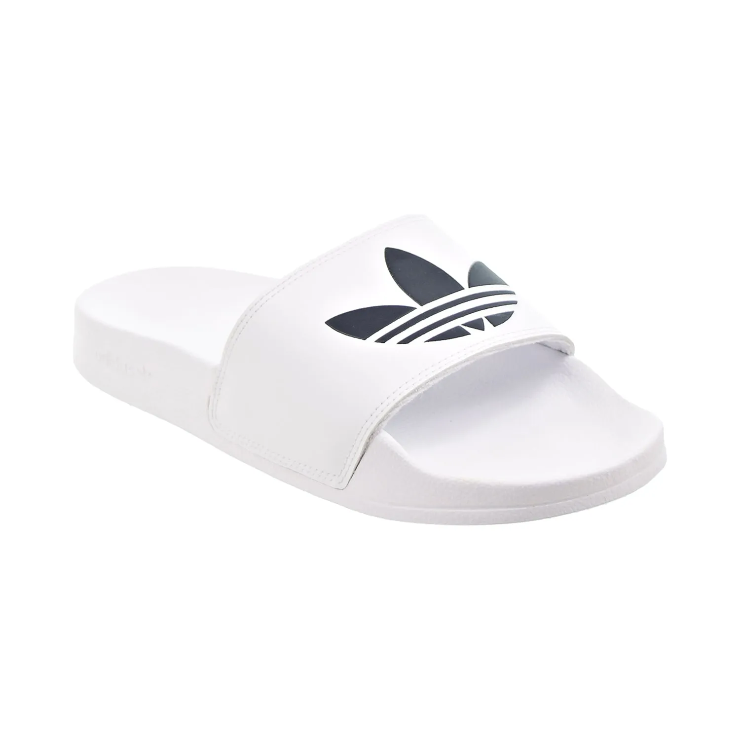 H And E Slides Adidas Adilette Lite Men's Slides Cloud White-Core Black