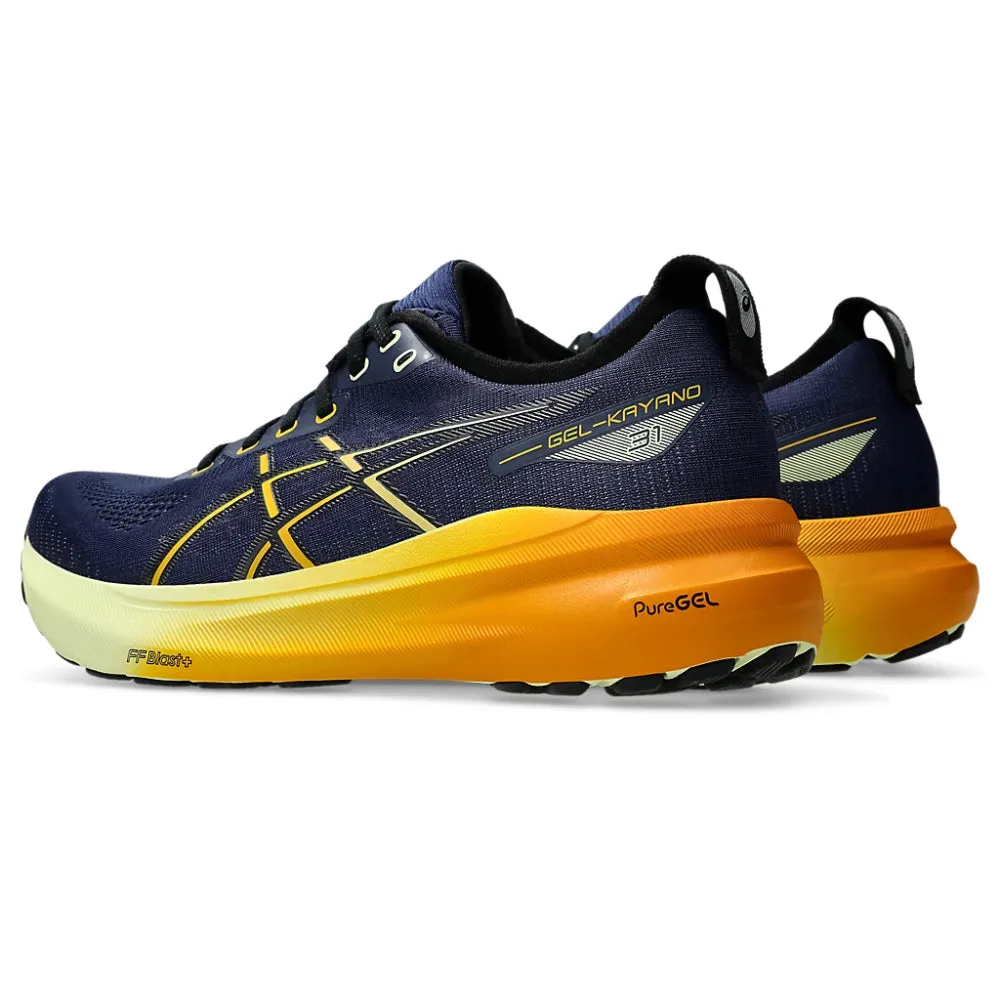 Amazon Com Asics Shoes ASICS Men's Gel-Kayano 31 Running Shoe (Indigo Blue/Gunmetal)