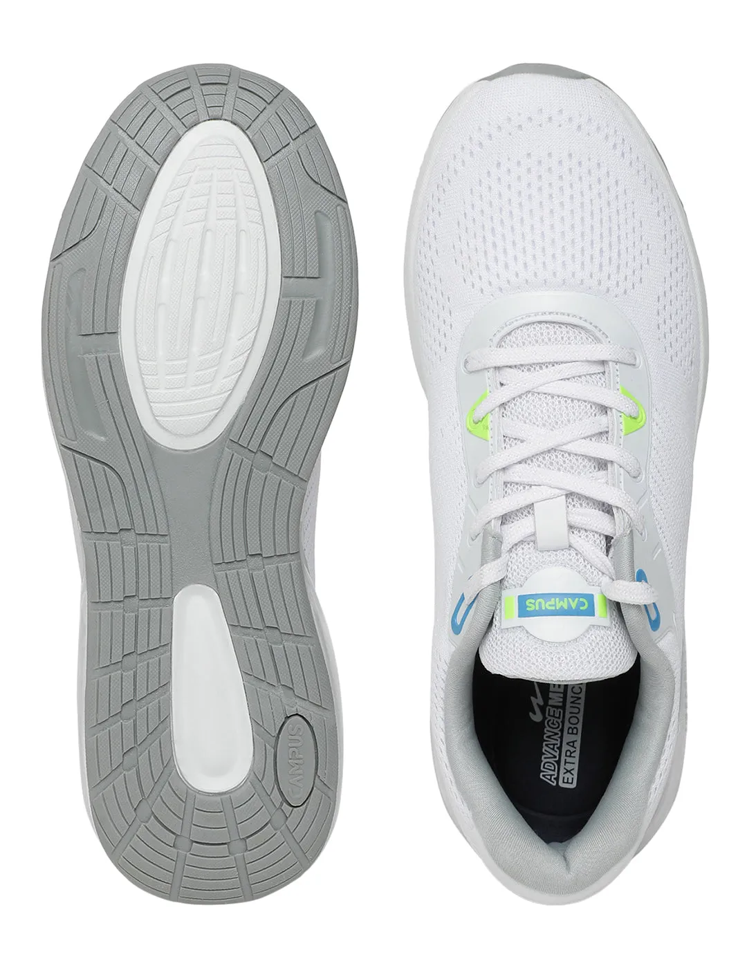 DUNK White Men's Sports Shoes Heel Toe Drop In Running Shoes