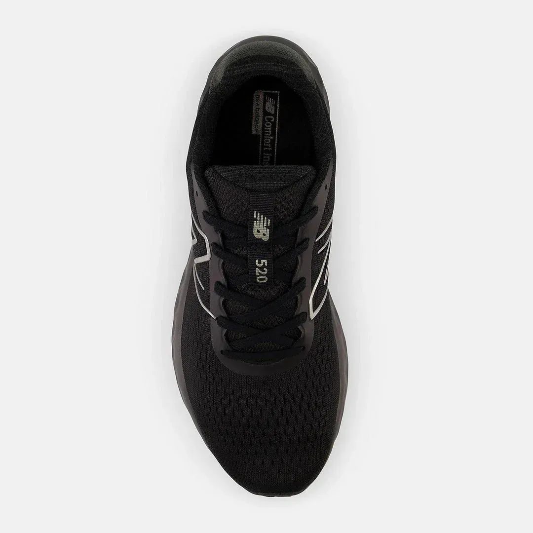 New Balance Fresh Foam 520 v8 Mens Shoe New Balances Black And Grey