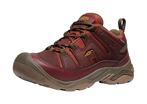 KEEN Women's Circadia Vent Low Height Breathable Hiking Shoes Lite Work Boots