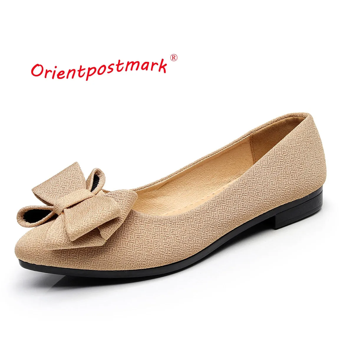 Work Composite Toe Boots Women Flats Ballet  Office Work Shoes FlatsOversize Boat