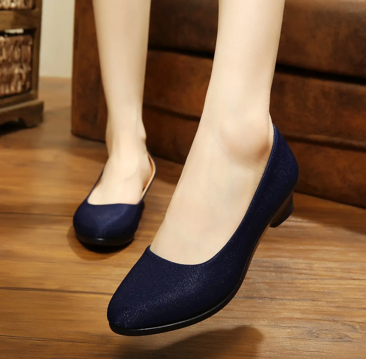 Women Flats Ballet  Office Work Shoes FlatsOversize Boat Work Boots For Pest Control Reddit