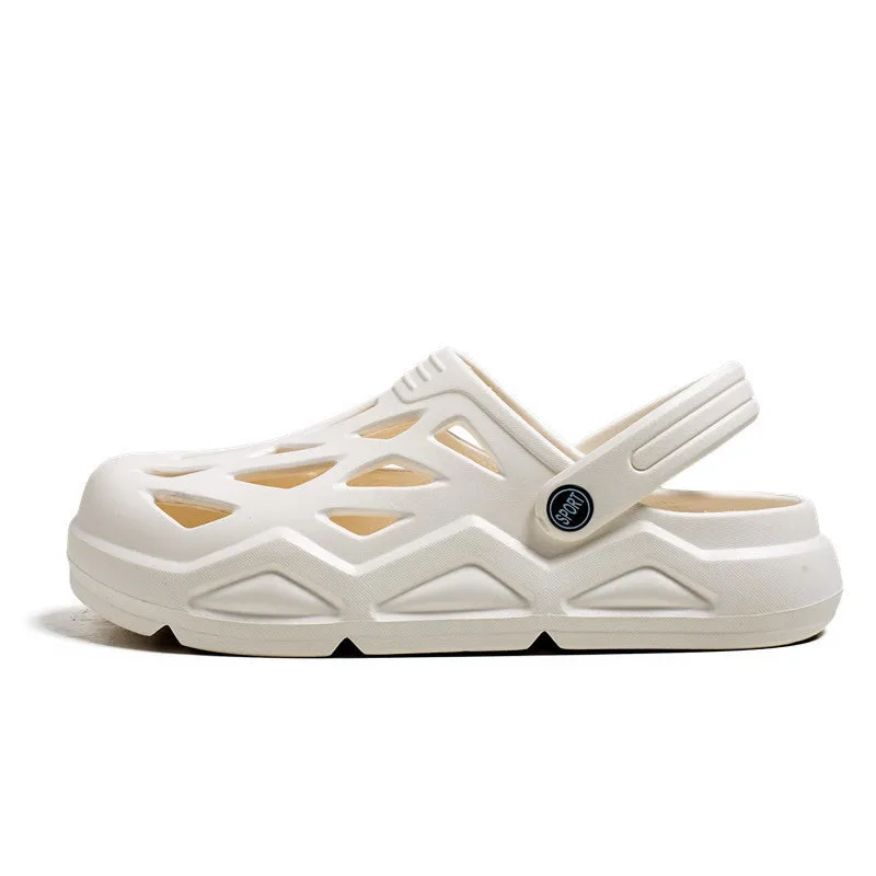 Men Beach Shoes Men's Summer Outdoor Non-Slip Sandals Sandals Toes Covered