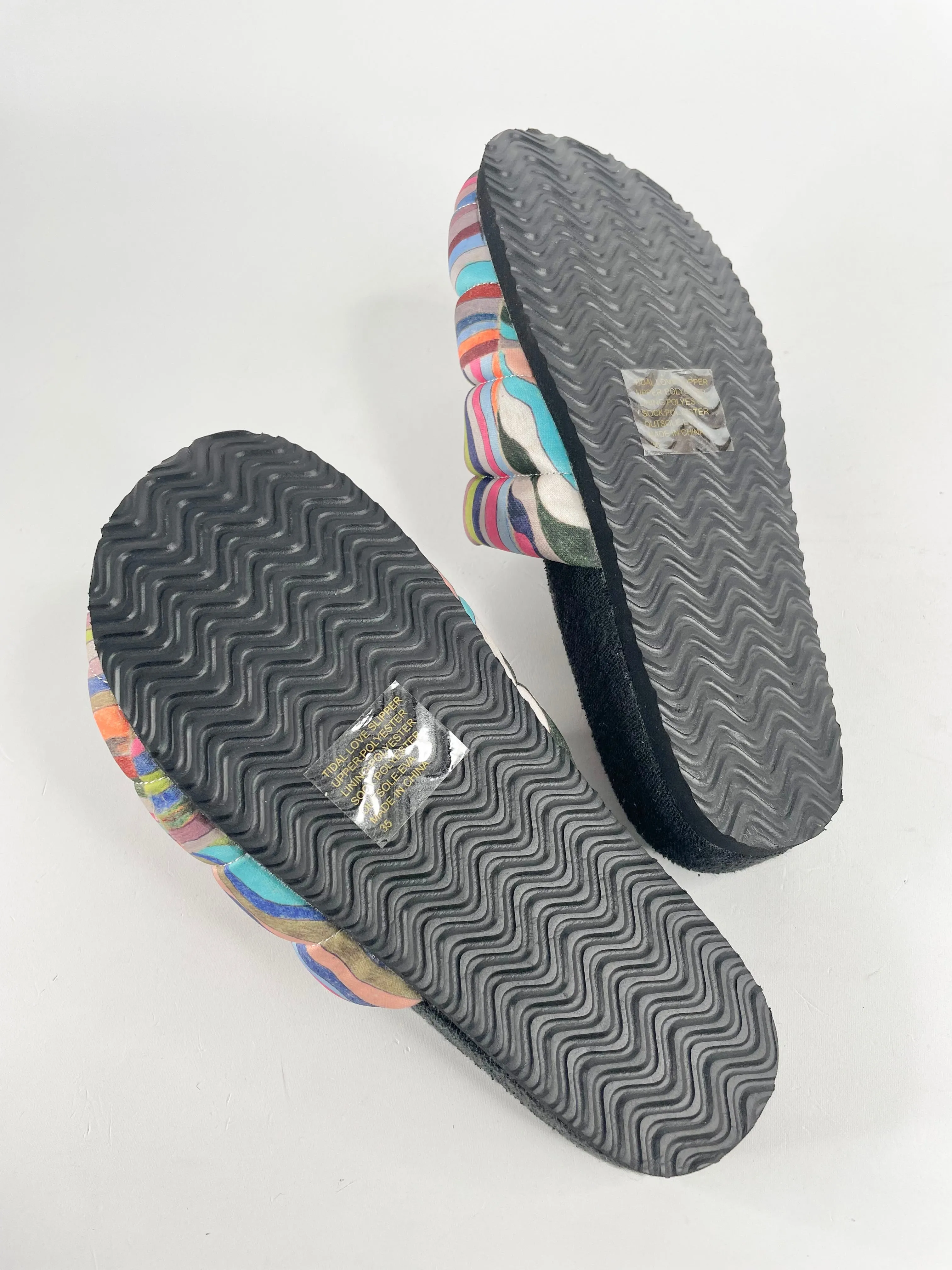 Gorman Multicolour Tidal Love Slippers - EU35 Slippers Indoor