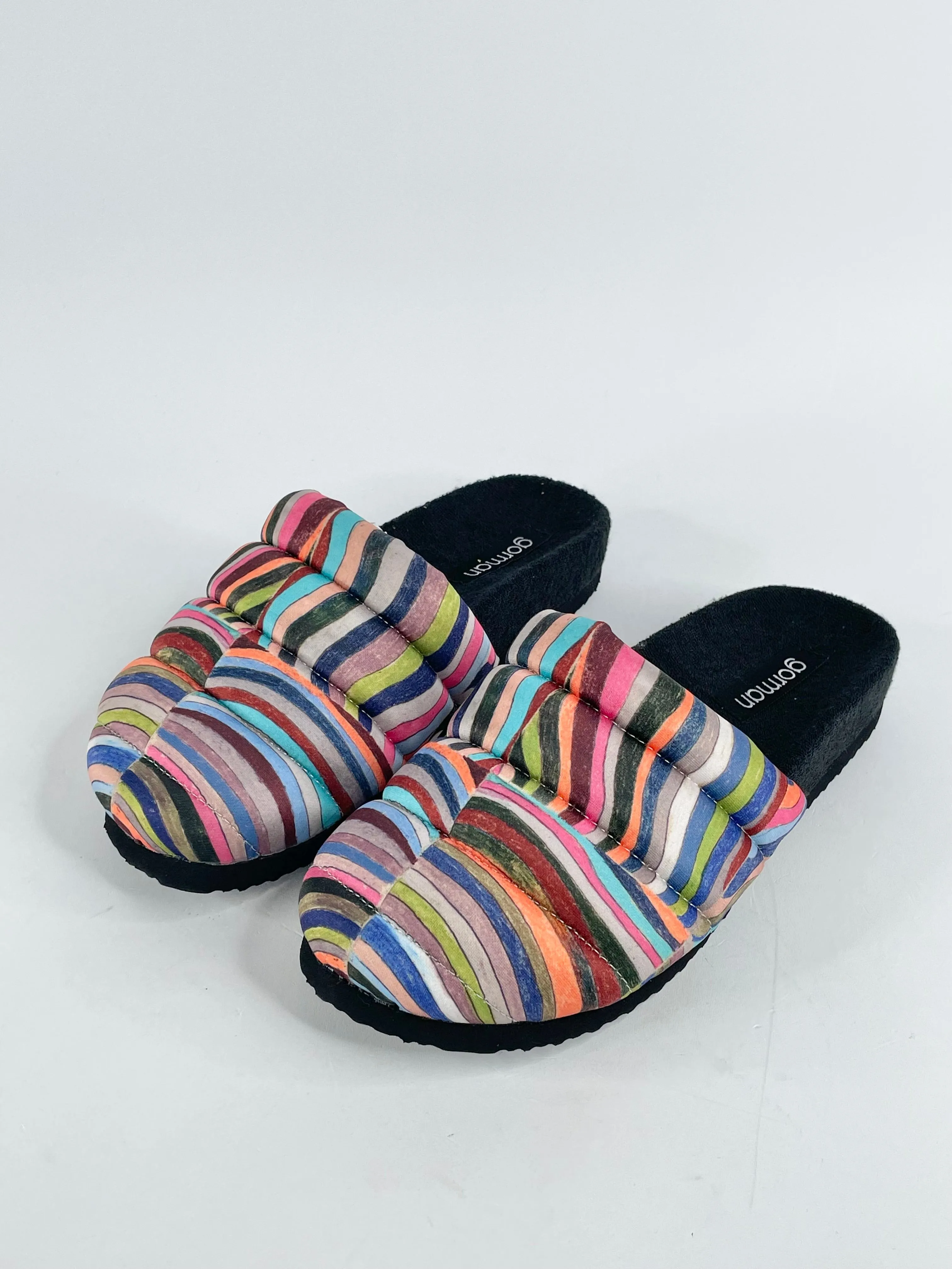 Cosy Knit Slippers Gorman Multicolour Tidal Love Slippers - EU35