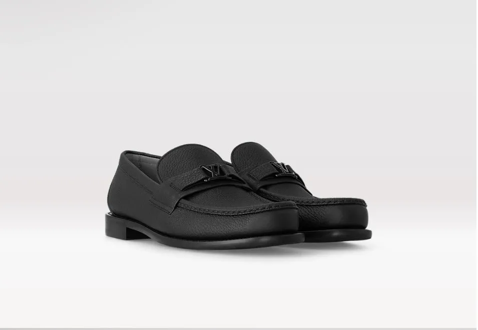 Speed Loafers LV MAjor Loafer Grain Black