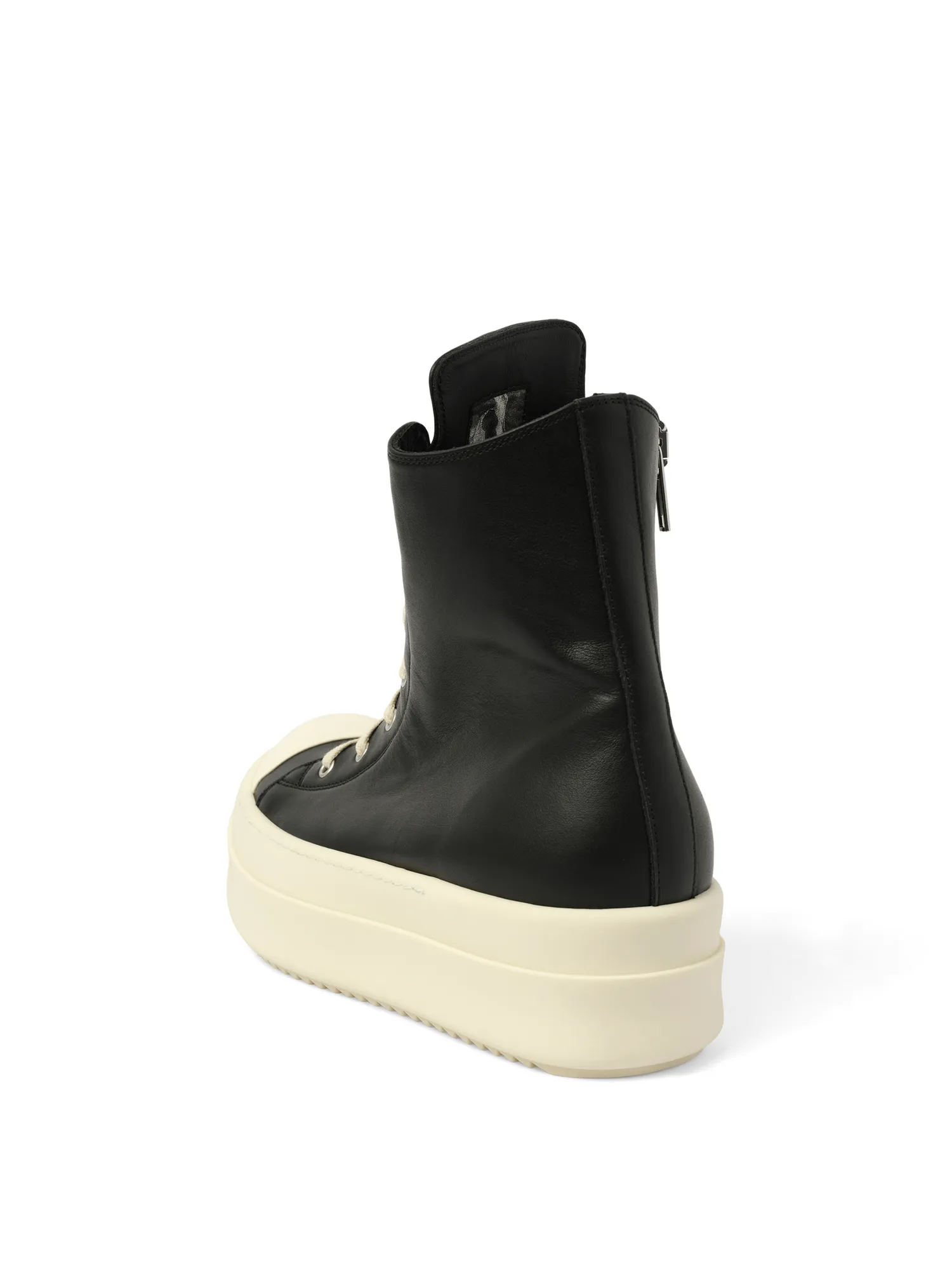Funky Sneakers Mega Bumper Sneaks in Black/Milk/Milk