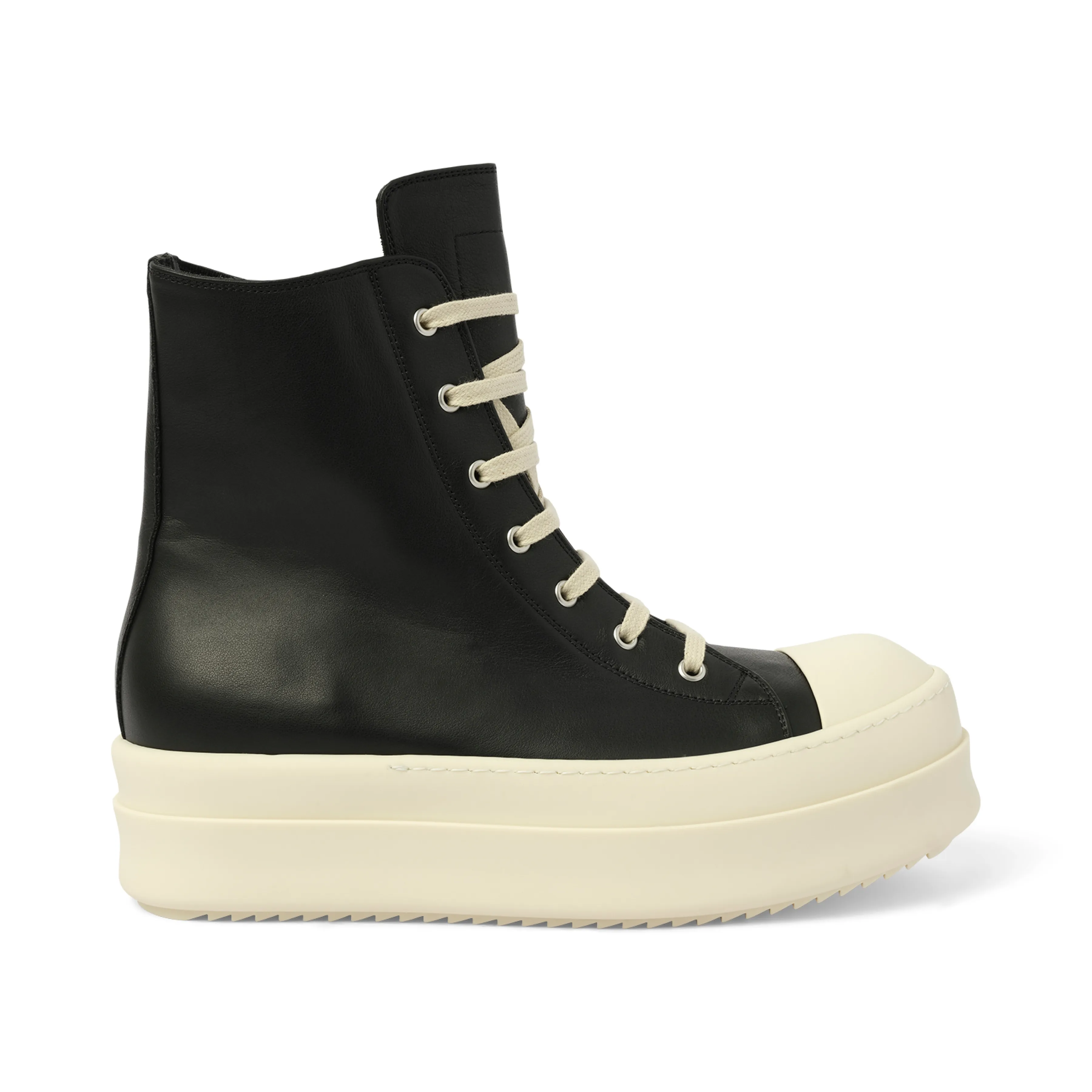 Mega Bumper Sneaks in Black/Milk/Milk Bleaching Sneakers